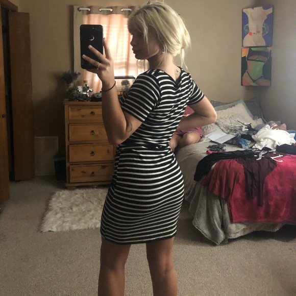 stripped dress - Picture 2 of 3
